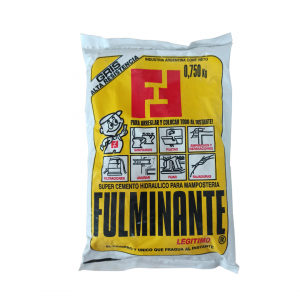 Cemento rápido FULMINANTE x 3/4 kg