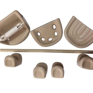 Piezas de accesorio de baño - LOSA color beige
