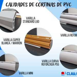 Varilla PVC - L60 Claraluz